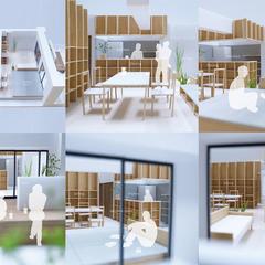 マンション住戸模型　S=1/30