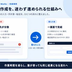 積作成Excelの業務改善例