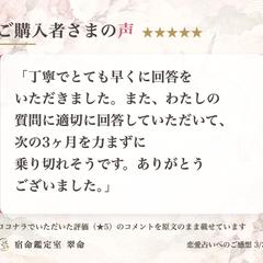ご購入者さまの声③（恋愛占い）
