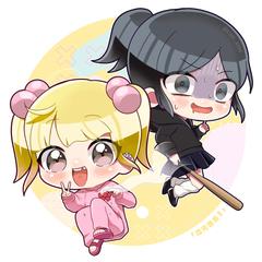 地元最高！／ミニキャラファンアート