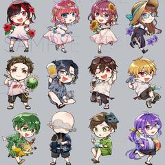 SDイラスト/商用グッズ