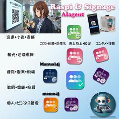 エッジ＋サイネージ＋スマホが連携したAIアプリ