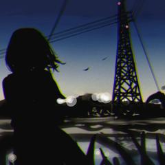 自主制作 日の出前のイラスト