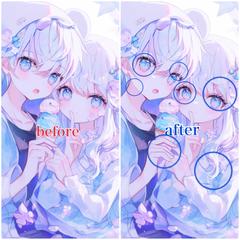 AIイラストの破綻の修正・加筆