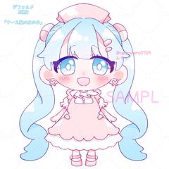 2頭身SDイラスト