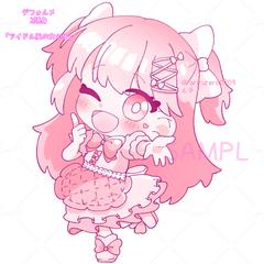 2頭身SDイラスト