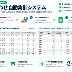 GAS×スプレッドシート|問合せ自動集計