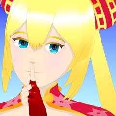 中華風の女の子3D