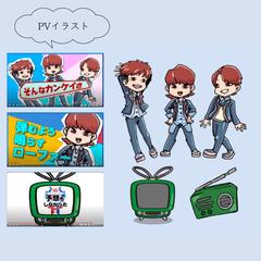 MV⭐︎赤髪３人組