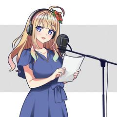 【声優】逢坂 成美 様 宣材用イラスト制作