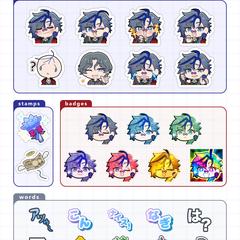 YouTubeメンバーシップ用イラストの制作