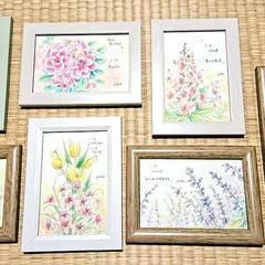 あなたの誕生花描きます　企画　サンプル　