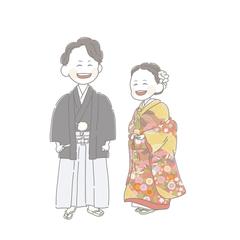 wedding 和装