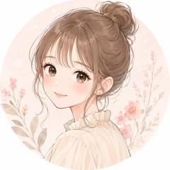 やさしい雰囲気のSNSアイコン制作