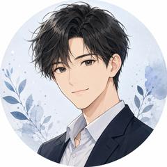 爽やかな雰囲気のSNSアイコン制作