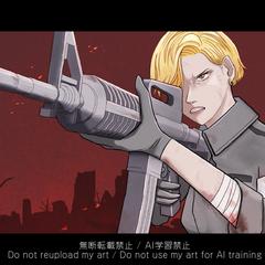 オリジナルイラスト「Soldier」
