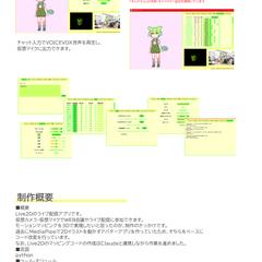 ライブ配信アプリ(解析AI)