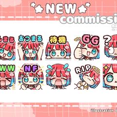 YouTube・Twitch配信スタンプ
