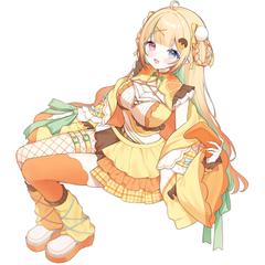 蜜柑えと様　全身イラスト