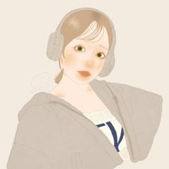 お客様のSNSアイコン／壁紙用イラスト