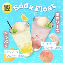 期間限定 ソーダフロートバナー
