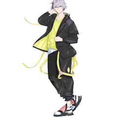 Vtuberデビュー用のキービジュアル