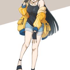 個人制作：少女立ち絵