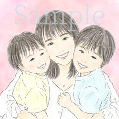 似顔絵アイコンイラスト作成