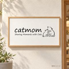 猫モチーフのショップロゴデザイン