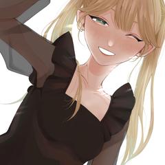 水着の女の子のイラスト