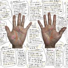 手相鑑定画像例