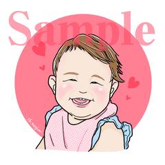 似顔絵イラスト