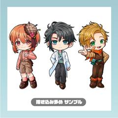 【描き込み多めのデフォルメイラスト】サンプル2
