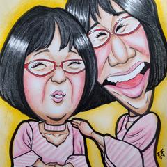 似顔絵サンプル