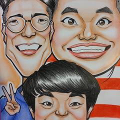 似顔絵サンプル