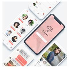 マッチングアプリのUIDesignを担当しました。