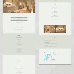 WordPress　よもぎ蒸しのホームページ