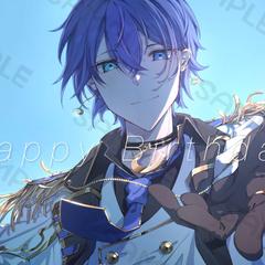つきしろやしろ様宛の誕生日イラスト