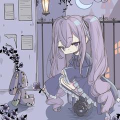 ダークファンタジー風キャラクターイラスト