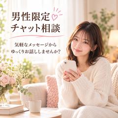 男性限定 ♡ 気軽にチャットでお話ししませんか？