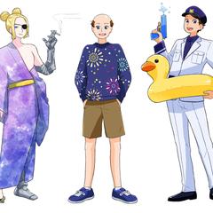 YouTuberの公式立ち絵