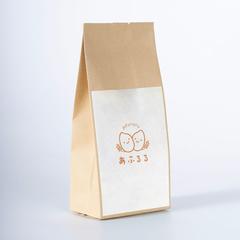 米粉を利用した身体に優しいお菓子販売店のロゴデザイン