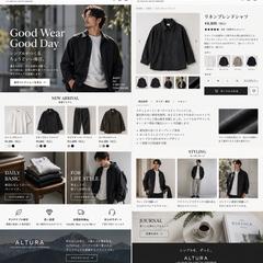 アパレルECサイト・商品ページ制作