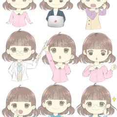 SNS用キャラクターデザイン