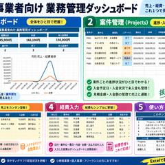 Excel業務管理・自動集計ツール制作例
