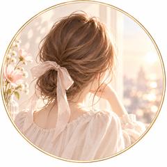 SNSアイコン｜やわらかな女性イラスト
