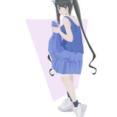 ヘスティア｜控えめに振り返る立ち姿