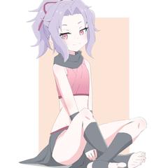 サザンカ｜ゆったり座って微笑む【二次創作】