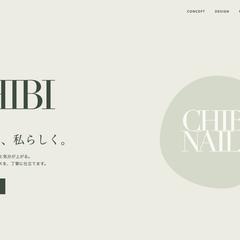 CHIBI NAIL SALON|店舗LP制作