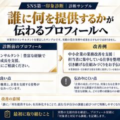 SNS第一印象診断｜診断サンプル